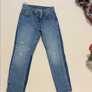 Levi’s 501 with button fly